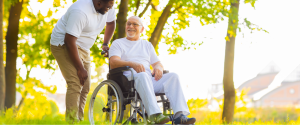 Residents at Alderbrook Care Home in Leeds