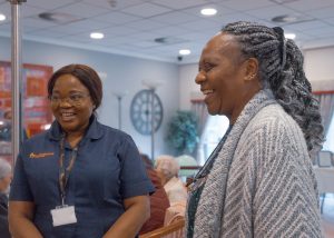 Staff at Alderbrook Care Home in Leeds