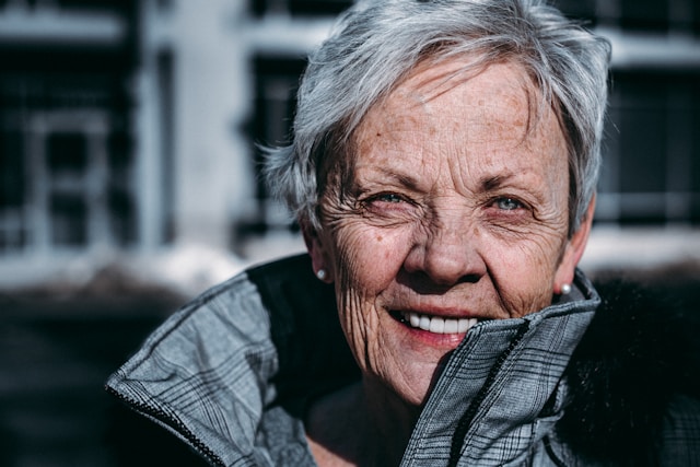 smiling lady 
